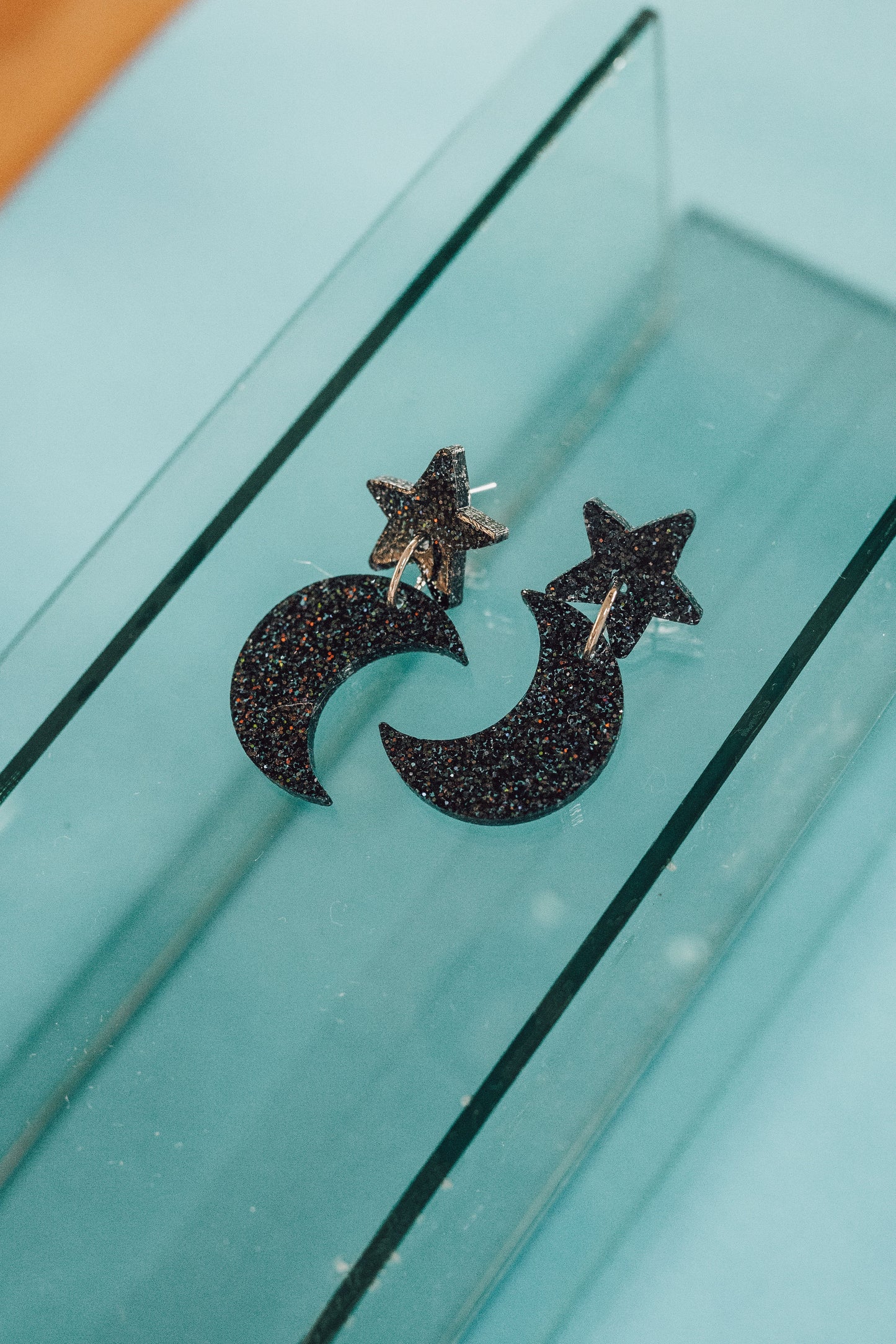 Stars n Moon Earrings
